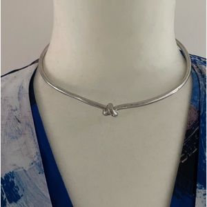 Jennifer Fisher brand silver plated brass choker